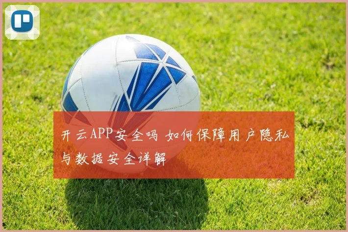 开云APP安全吗 如何保障用户隐私与数据安全详解