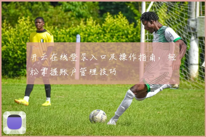 开云在线登录入口及操作指南，轻松掌握账户管理技巧
